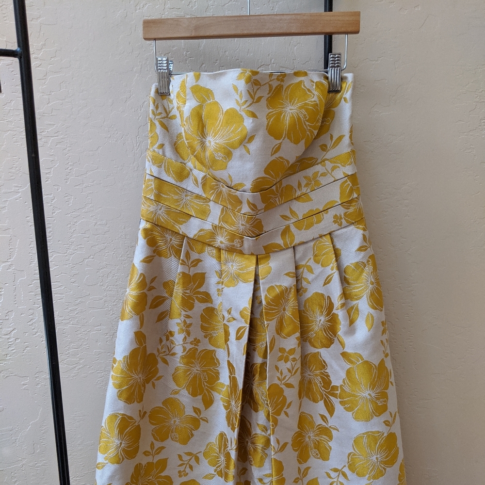 Ann Taylor Silk Jacquard Dress xs